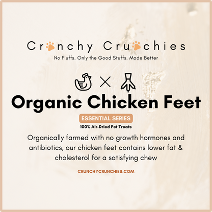 Organic Chicken Feet (8pc)