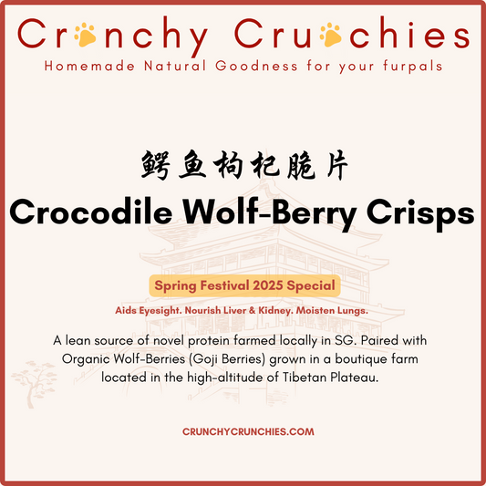 Crocodile Wolf-Berry Crisps [Lunar New Year Seasonal Collection]